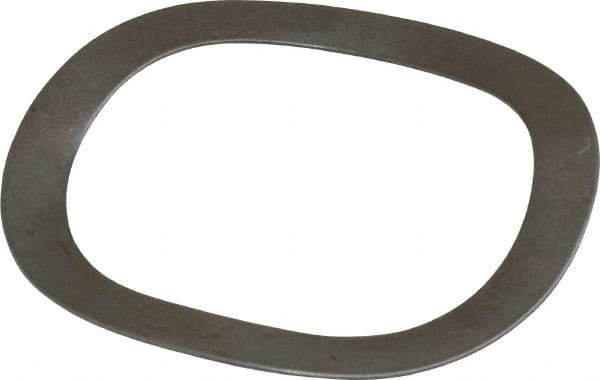 Gardner Spring - 1.051" ID x 1.351" OD, Grade 1074 Steel Wave Disc Spring - 0.015" Thick, 0.099" Overall Height, 0.049" Deflection, 18 Lb at Deflection - All Tool & Supply