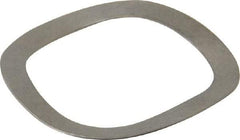 Gardner Spring - 1.051" ID x 1.351" OD, Grade 302 Stainless Steel Wave Disc Spring - 0.015" Thick, 0.099" Overall Height, 0.0336" Deflection - All Tool & Supply