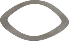 Gardner Spring - 1.658" ID x 2.132" OD, Grade 1074 Steel Wave Disc Spring - 0.023" Thick, 0.148" Overall Height, 0.073" Deflection, 38 Lb at Deflection - All Tool & Supply