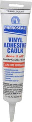 DAP - 5.5 oz Cartridge Clear Acrylic & Latex Caulk - 100°F Max Operating Temp, 20 min Tack Free Dry Time - All Tool & Supply