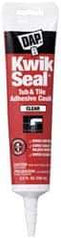 DAP - 5.5 oz Tube Clear Acrylic & Latex Caulk - -20 to 150°F Operating Temp, 15 min Tack Free Dry Time, 36 hr Full Cure Time - All Tool & Supply