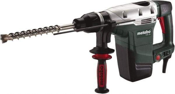 Metabo - 120 Volt 1-3/4" SDS Max Chuck Electric Hammer Drill - 0 to 2,840 BPM, 0 to 450 RPM, Reversible - All Tool & Supply