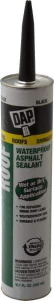 DAP - 10.1 oz Cartridge Black Asphalt Joint Sealant - -40 to 180°F Operating Temp - All Tool & Supply