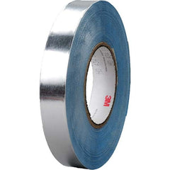 3M - 60 Yd x 1" x 5.5 mil Silver Aluminum Foil Tape - All Tool & Supply