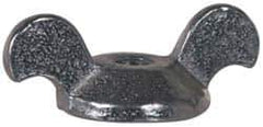 Value Collection - 5/16-18 UNC, Zinc Plated, Steel Standard Wing Nut - Grade 1015-1025, 1-1/2" Wing Span, 9/16" Wing Span, 7/8" Base Diam - All Tool & Supply