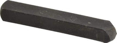 Made in USA - 3/16 Inch Character Size, 17 within a Triangle, Code Stamp - Steel - All Tool & Supply