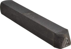 Made in USA - 3/16 Inch Character Size, 20 within a Triangle, Code Stamp - Steel - All Tool & Supply