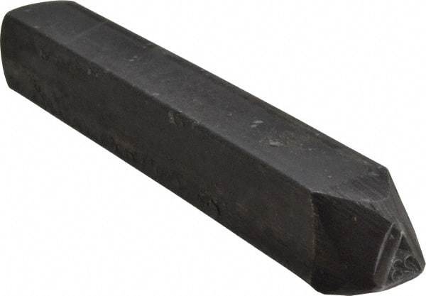 Made in USA - 3/16 Inch Character Size, 23 within a Triangle, Code Stamp - Steel - All Tool & Supply