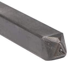 Made in USA - 3/16 Inch Character Size, 24 within a Triangle, Code Stamp - Steel - All Tool & Supply