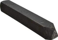 Made in USA - 3/16 Inch Character Size, 27 within a Triangle, Code Stamp - Steel - All Tool & Supply