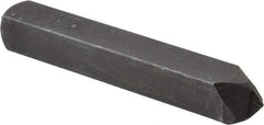 Made in USA - 3/16 Inch Character Size, 29 within a Triangle, Code Stamp - Steel - All Tool & Supply