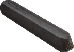 Made in USA - 3/16 Inch Character Size, 31 within a Triangle, Code Stamp - Steel - All Tool & Supply