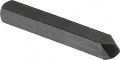 Made in USA - 3/16 Inch Character Size, 45 within a Triangle, Code Stamp - Steel - All Tool & Supply