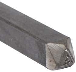 Made in USA - 3/16 Inch Character Size, 59 within a Triangle, Code Stamp - Steel - All Tool & Supply