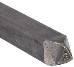 Made in USA - 3/16 Inch Character Size, 65 within a Triangle, Code Stamp - Steel - All Tool & Supply