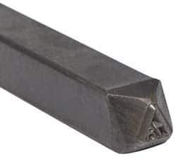 Made in USA - 3/16 Inch Character Size, 78 within a Triangle, Code Stamp - Steel - All Tool & Supply