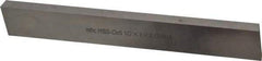 Interstate - M35 Cobalt Rectangular Tool Bit Blank - 1/2" Wide x 1" High x 8" OAL, Ground - Exact Industrial Supply