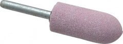 Grier Abrasives - 7/8" Head Diam x 2" Thickness, A11, Pointed Tree End, Aluminum Oxide Mounted Point - All Tool & Supply