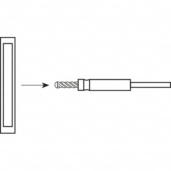 Standard Abrasives - 1/4-20 Star Pad Mandrel - All Tool & Supply