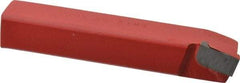 Interstate - 3/4 x 3/4" Shank, Lead Angle Turning Single Point Tool Bit - BR-12, Grade C2 - Exact Industrial Supply