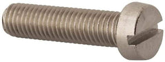 Value Collection - M10x1.50 Metric Coarse, 40mm Length Under Head Slotted Drive Machine Screw - Fillister Head, Grade 18-8 & A2 Stainless Steel, Uncoated, Without Washer - All Tool & Supply