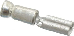 Ideal - 22 to 18 AWG, Noninsulated, Female Wire Disconnect - Silver, cUL Listed, RoHS Compliant, UL Listed - All Tool & Supply