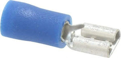 Ideal - 16 to 14 AWG, Vinyl, Fully Insulated, Female Wire Disconnect - Blue, cUL Listed, RoHS Compliant, UL Listed - All Tool & Supply