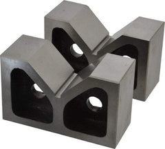 SPI - 2-7/16" Max Capacity, 90° Angle, Cast Iron V-Block - 5" Long x 2" Wide x 3-1/8" High, Sold as Matched Pair - All Tool & Supply