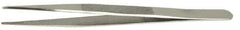 Value Collection - 6-5/16" OAL Diamond Tweezers - Broad Point - All Tool & Supply