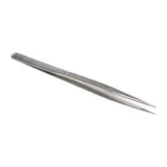 Value Collection - 6-13/32" OAL Diamond Tweezers - Medium Point - All Tool & Supply