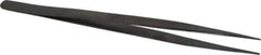 Value Collection - 6-13/32" OAL Diamond Tweezers - Medium Point - All Tool & Supply