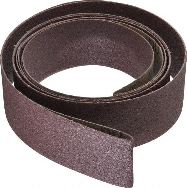 3M - 2" Wide x 132" OAL, 60 Grit, Aluminum Oxide Abrasive Belt - Aluminum Oxide, Medium, Coated, X Weighted Cloth Backing, Series 341D - All Tool & Supply