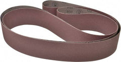 3M - 3" Wide x 132" OAL, 80 Grit, Aluminum Oxide Abrasive Belt - Aluminum Oxide, Medium, Coated, X Weighted Cloth Backing, Series 341D - All Tool & Supply