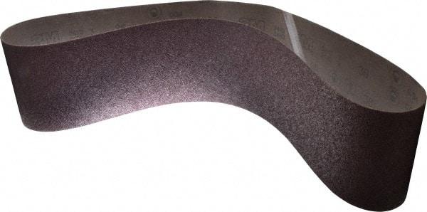 3M - 6" Wide x 60" OAL, 36 Grit, Aluminum Oxide Abrasive Belt - Aluminum Oxide, Very Coarse, Coated, X Weighted Cloth Backing, Series 341D - All Tool & Supply