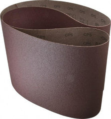 3M - 10" Wide x 70-1/2" OAL, 80 Grit, Aluminum Oxide Abrasive Belt - Aluminum Oxide, Medium, Coated, X Weighted Cloth Backing, Series 341D - All Tool & Supply