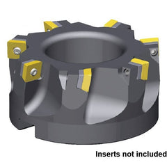 Kennametal - 125mm Cut Diam, 40mm Arbor Hole Diam, Indexable Square-Shoulder Face Mill - All Tool & Supply