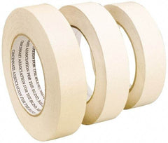 Ability One - 2" Wide x 60 Yd Long White Paper Masking Tape - 5.4 mil Thick - All Tool & Supply