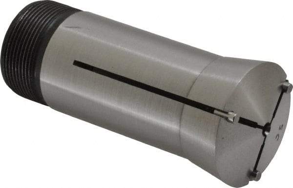 Interstate - 1-1/2 Inch Head Diameter, 0.118 Inch Pilot Hole, 5C Emergency Collet - 3.28" Overall Length, Steel, 0.0032 Inch TIR - Exact Industrial Supply