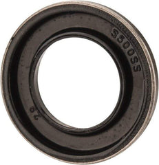 Thomson Industries - 1/2" Diam, Stainless Steel Bearing Closed External Seal for Fixed Diameter Housings - 1/8" Wide x 0.879" Outside Diam - All Tool & Supply