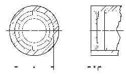 Thomson Industries - 16mm Internal Retaining Ring - For Use with Linear Bearing SSE M16, MA M16 - All Tool & Supply