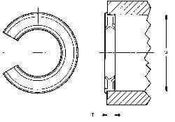 Thomson Industries - 30mm Shaft Diam, Open Multirac External Seal - All Tool & Supply