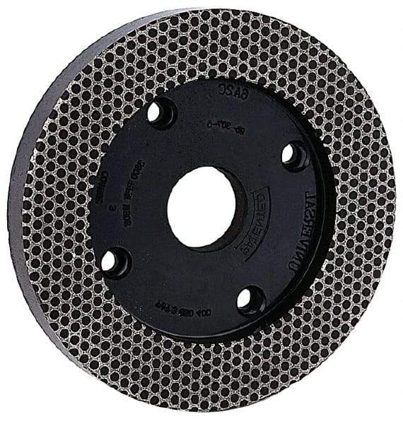 Made in USA - 6" Diam x 1-1/4" Hole x 3/4" Thick, 100 Grit Surface Grinding Wheel - Diamond, Fine Grade - All Tool & Supply