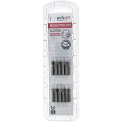 Wiha - Slotted Screwdriver Bits Reversible: NonReversible Blade Width (Inch): 5/16 - All Tool & Supply