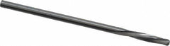 Magafor - 2.159mm Solid Carbide 4 Flute Chucking Reamer - Spiral Flute, 0.085" Straight Shank, 7/16" Flute Length, 1-31/32" OAL - All Tool & Supply