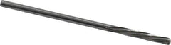 Magafor - 2.3901mm Solid Carbide 6 Flute Chucking Reamer - Spiral Flute, 0.0941" Straight Shank, 19/32" Flute Length, 2-1/4" OAL - All Tool & Supply