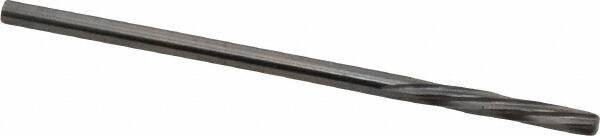 Magafor - 2.4105mm Solid Carbide 6 Flute Chucking Reamer - Spiral Flute, 0.0949" Straight Shank, 19/32" Flute Length, 2-1/4" OAL - All Tool & Supply