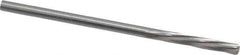 Magafor - 2.5908mm Solid Carbide 6 Flute Chucking Reamer - Spiral Flute, 0.102" Straight Shank, 19/32" Flute Length, 2-1/4" OAL - All Tool & Supply