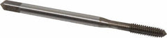 Emuge - #8-32 UNC 2BX Modified Bottoming Thread Forming Tap - Cobalt, Nitride Finish, 2.48" OAL, 0.512" Thread Length, Right Hand Thread, Series Rekord Druck-S - All Tool & Supply