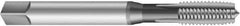 Emuge - #4-48 UNF 2BX 3 Flute Bright Finish Cobalt Straight Flute Machine Tap - Modified Bottoming, Right Hand Thread, 2.205" OAL, 0.433" Thread Length, Oversize - All Tool & Supply