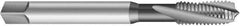 Emuge - 5/8-18 UNF 3 Flute 3BX Modified Bottoming Spiral Flute Tap - Cobalt, Oxide Finish, 3.937" OAL, Right Hand Flute, Right Hand Thread, Series Rekord D-Ti - All Tool & Supply